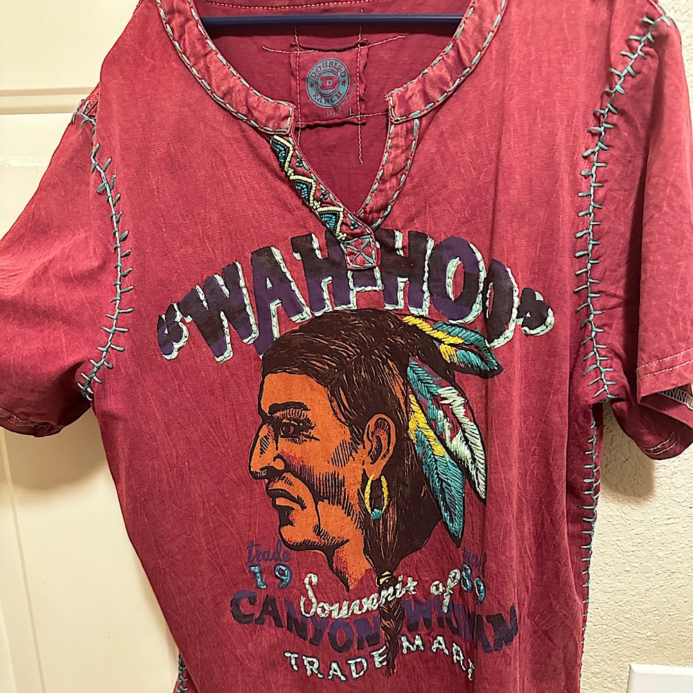 Double D Ranch “Wah-hoo” Native American shirt